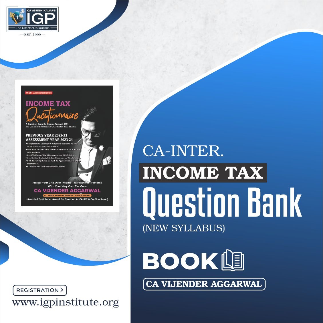 CA Inter - Taxation (Income Tax) Question Bank Book-CA-INTER-Taxation (Income Tax )- CA Vijender Aggarwal